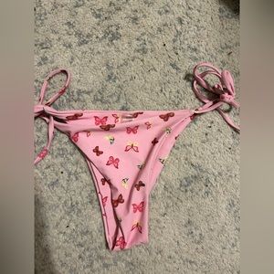 Y2k butterfly bikini bottoms